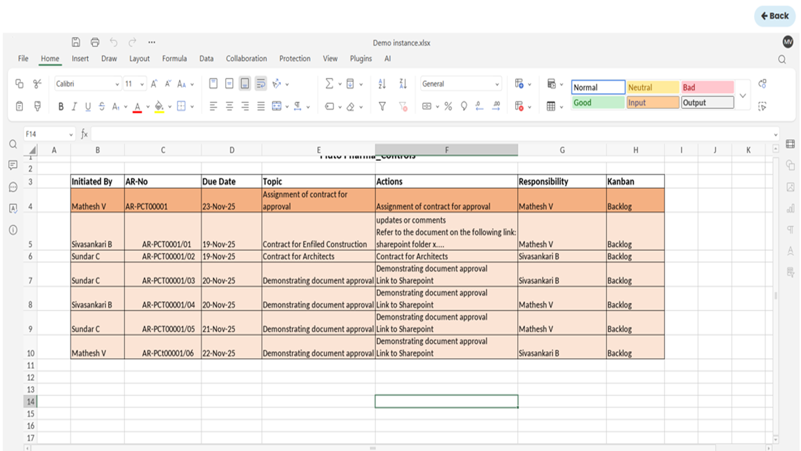 Highlight slide icon